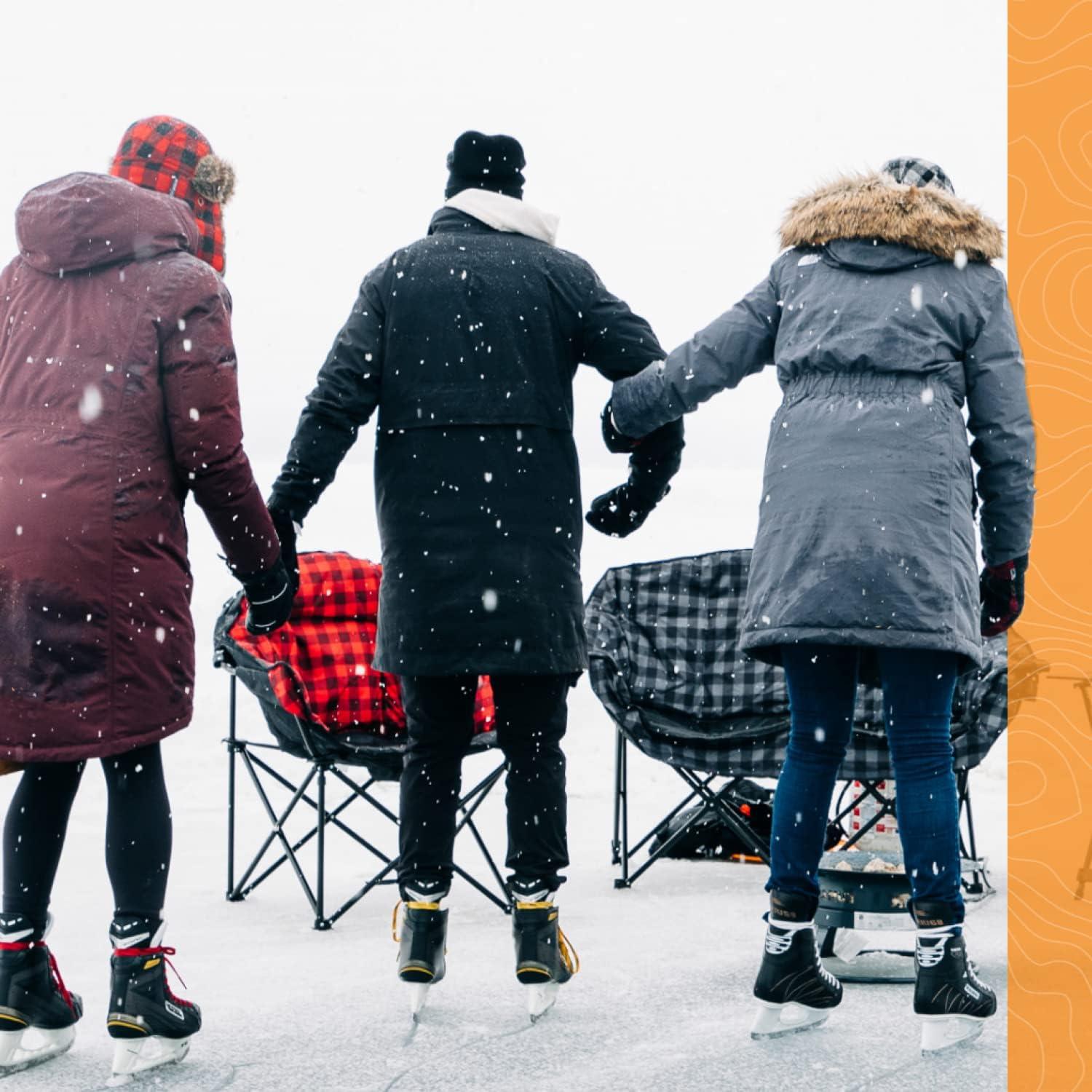 Silla Doble Plegable Kuma Outdoor Gear Bear Buddy - Sierra/Negro