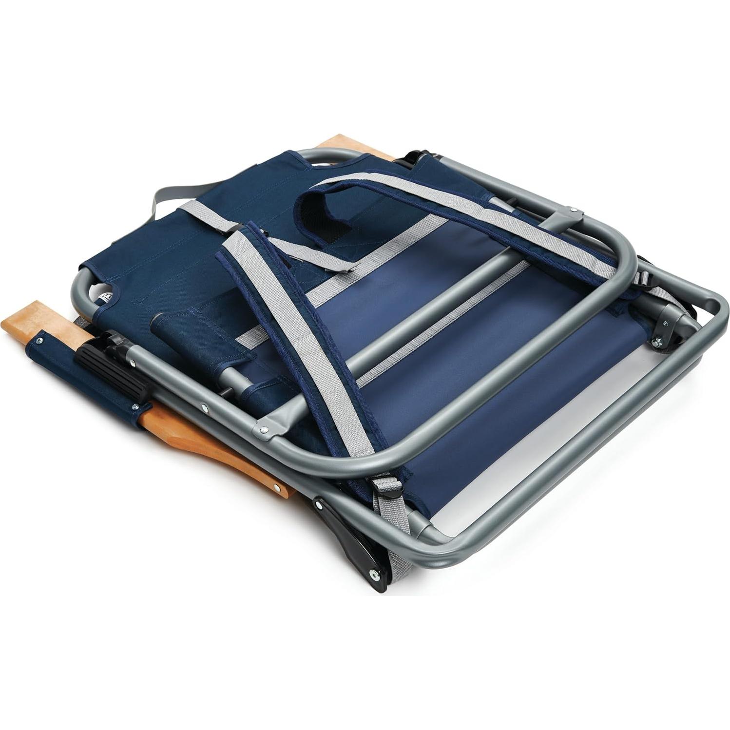 Silla Mochila Sport-Brella SunSoul Plegable Azul 3 Posiciones