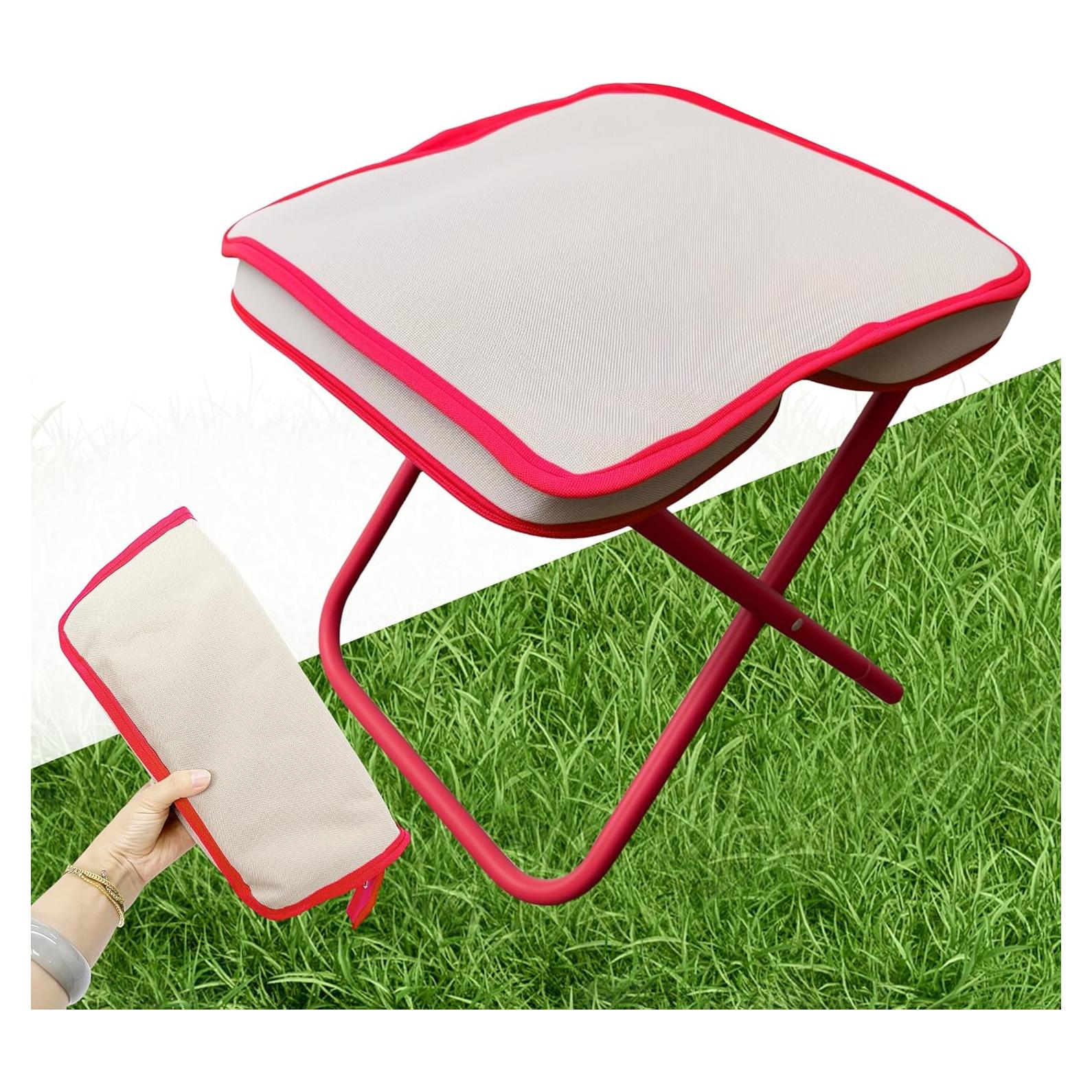 Silla Plegable KCTXIPE para Camping y Exteriores - Caqui, 136 kg