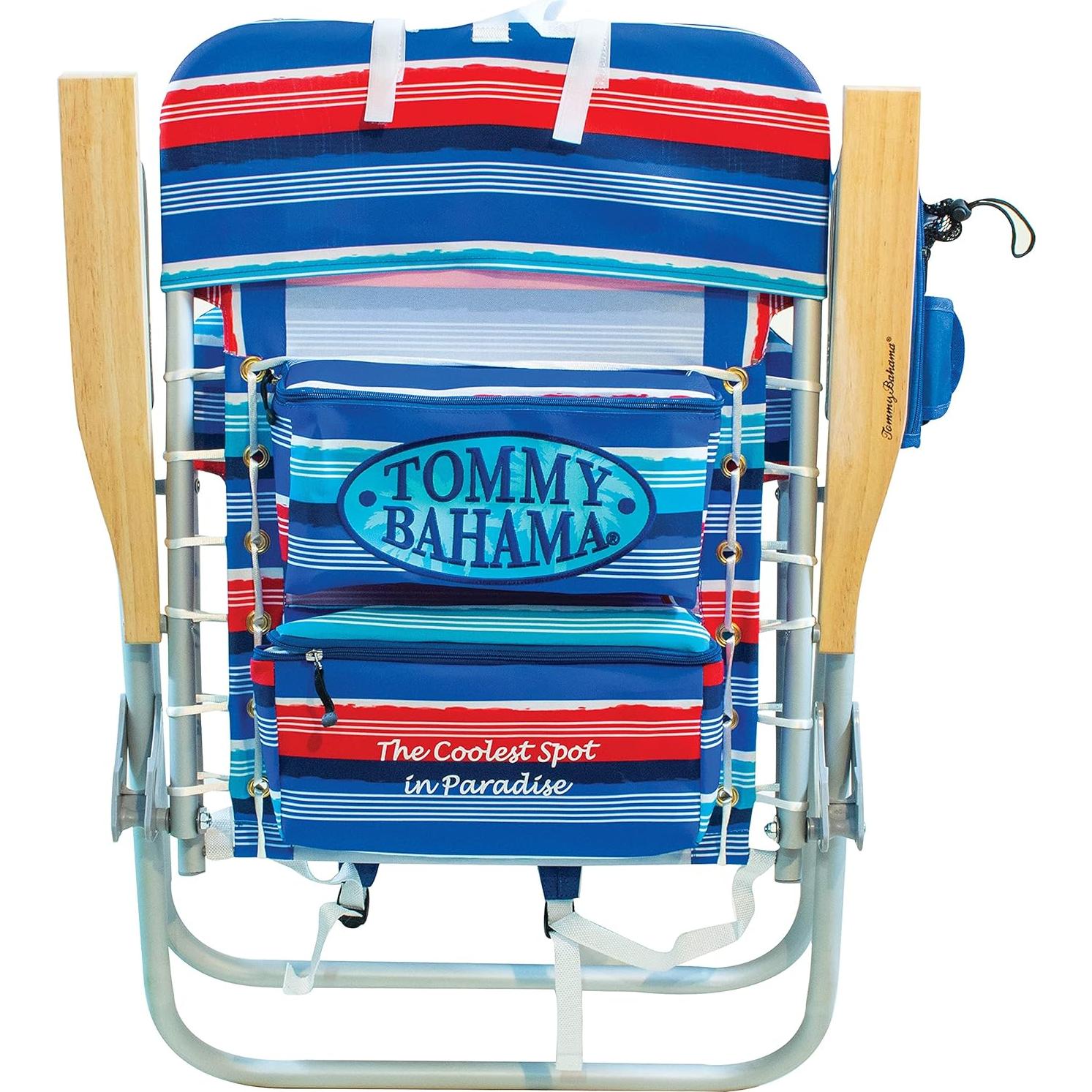 Silla de Playa Plegable Tommy Bahama Hi-Boy 43 cm 4 Posiciones