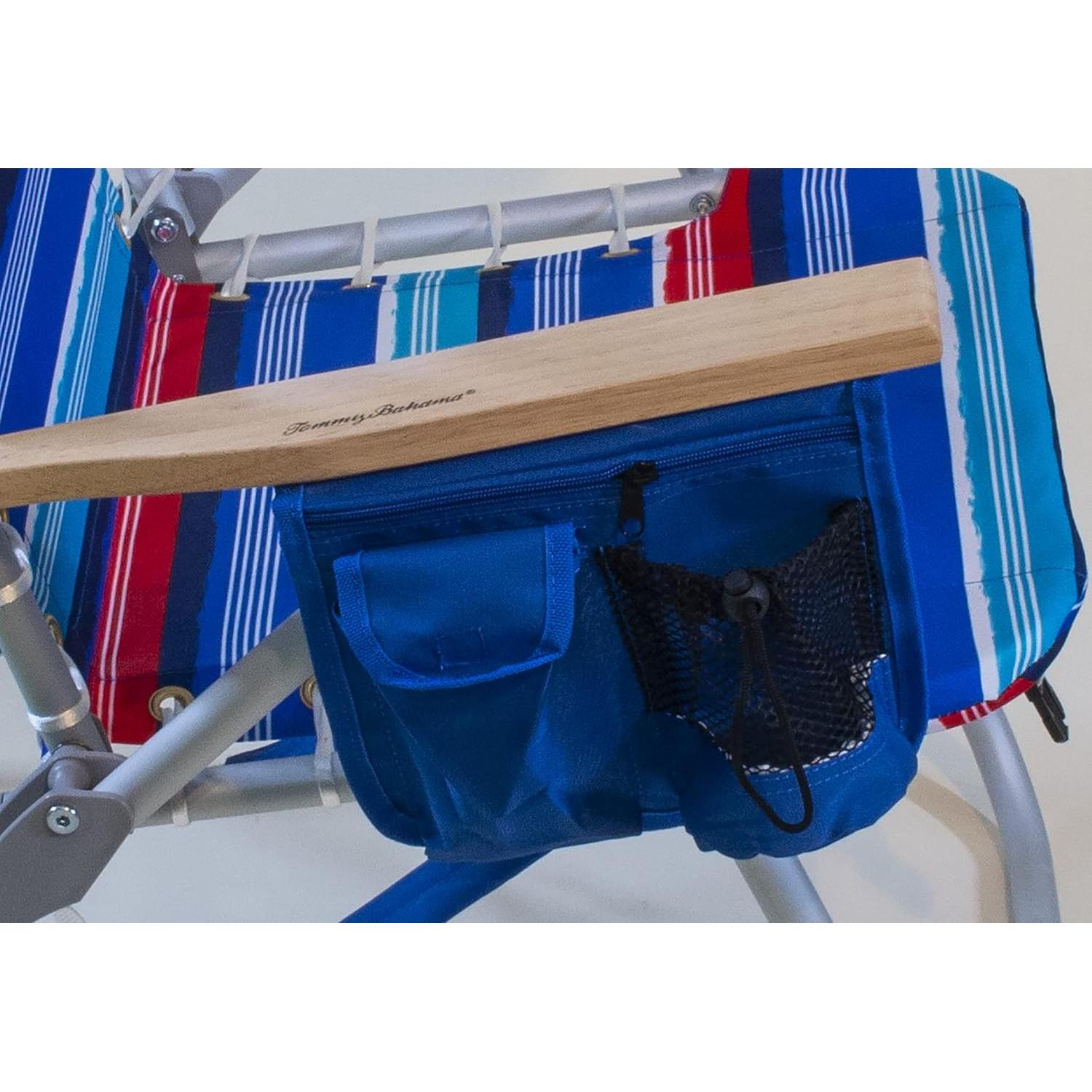 Silla de Playa Plegable Tommy Bahama Hi-Boy 43 cm 4 Posiciones