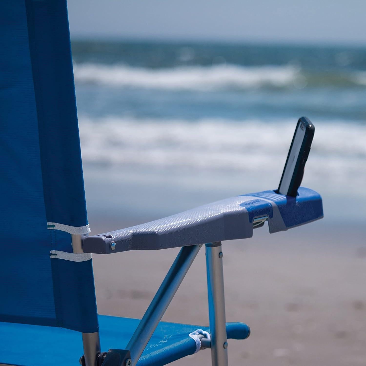 Conjunto de 2 Sillas de Playa Tommy Bahama 4 Posiciones 38.1 cm