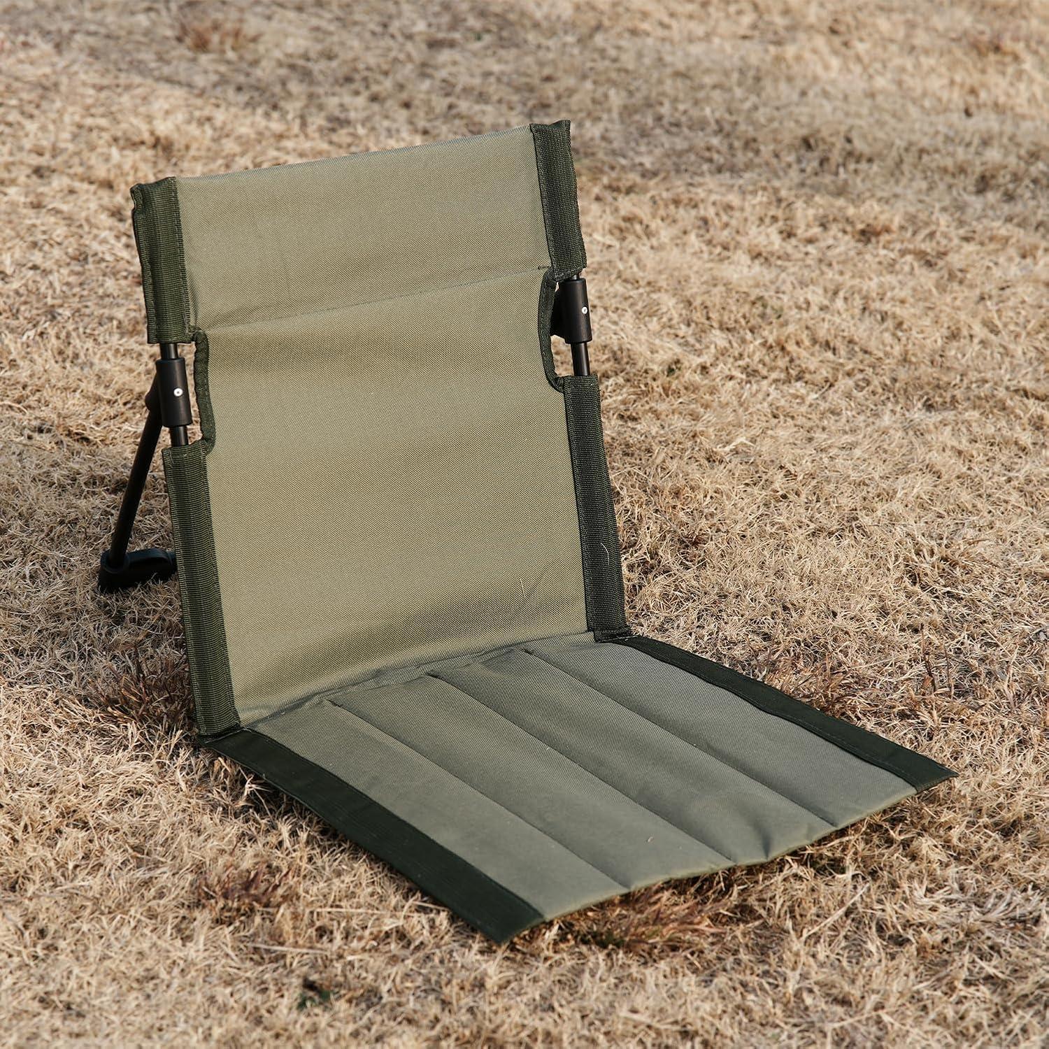 Silla Plegable de Camping Nyeullcy Verde Oliva 0.5 kg
