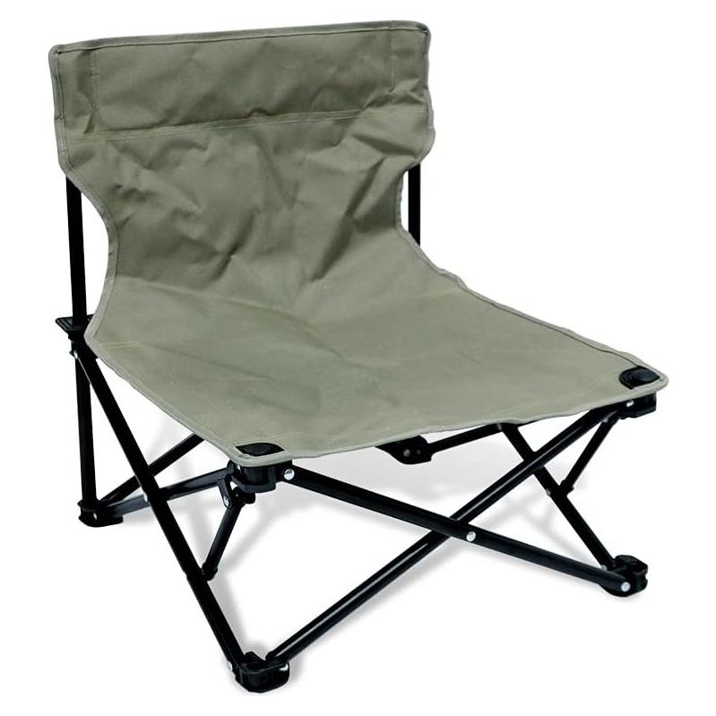 Silla de Playa Plegable TIYASTUN Verde Musgo 130kg