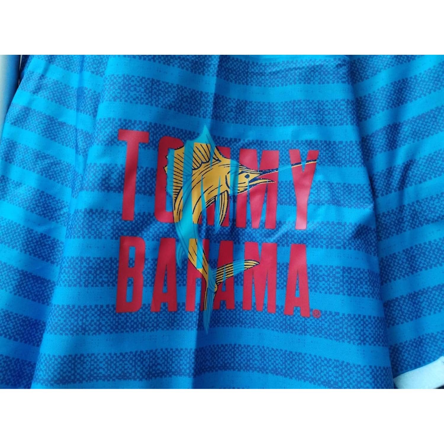 Sombrilla de Playa T0MMY BAHAMA 2.44m con Ventilación y Ancla