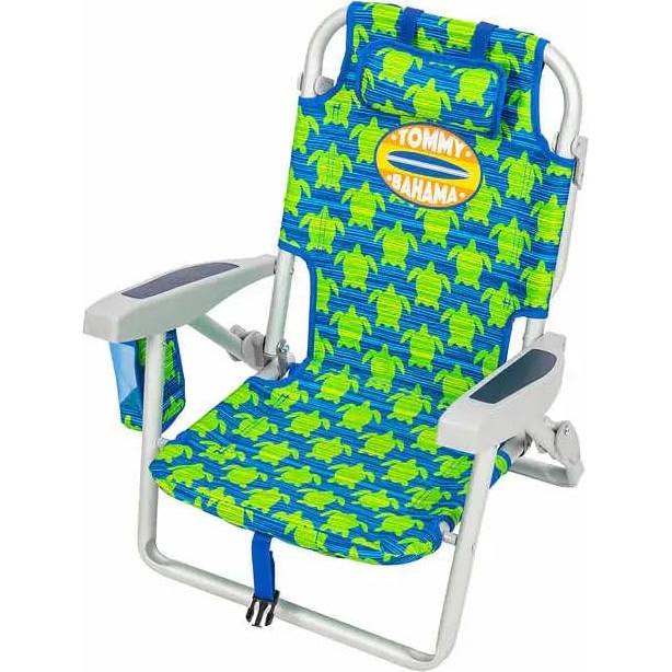 Silla de Playa Infantil Tommy Bahama Tortuga Verde 5 Posiciones