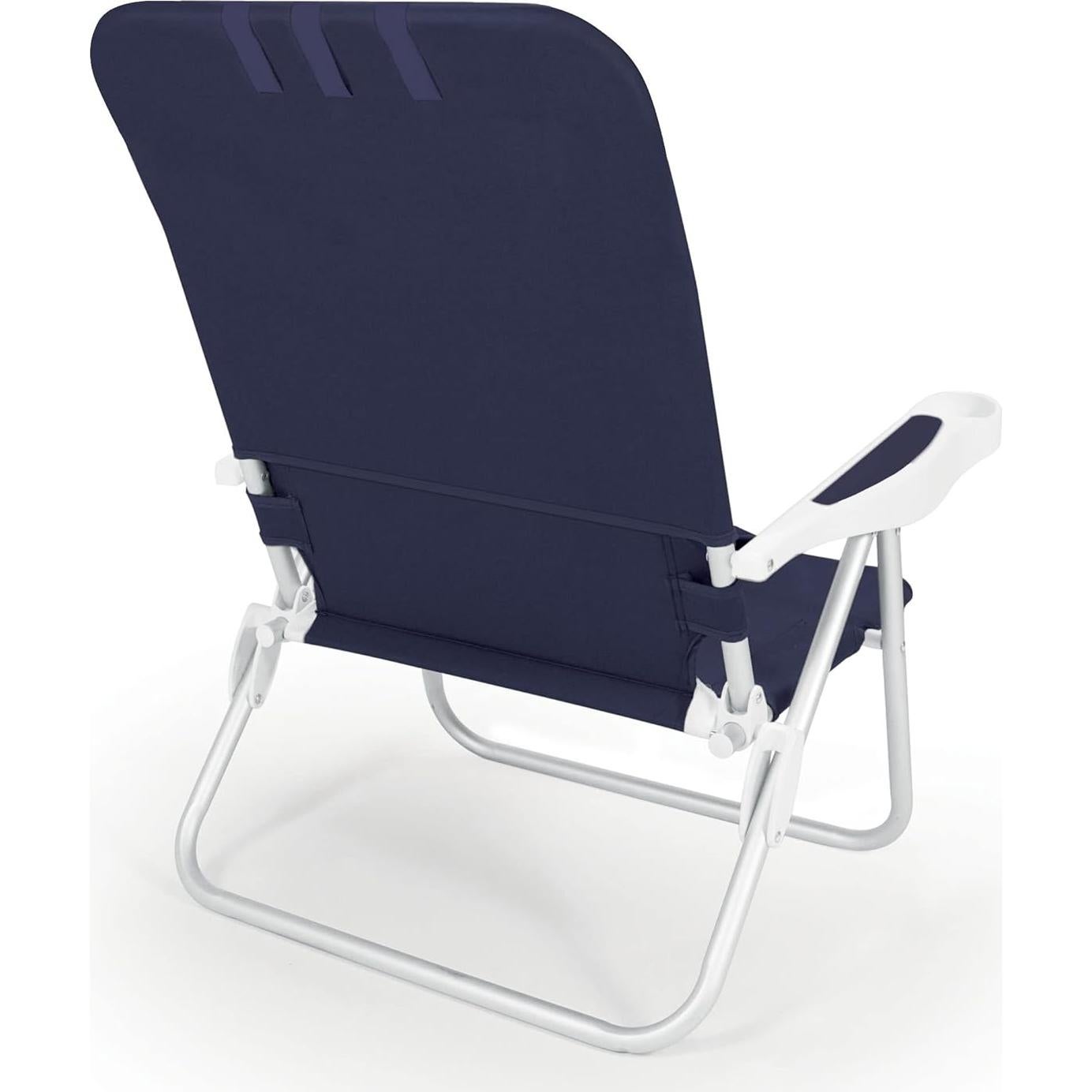 Silla de Playa Plegable Oniva Mónaco Azul Marino 6 Posiciones