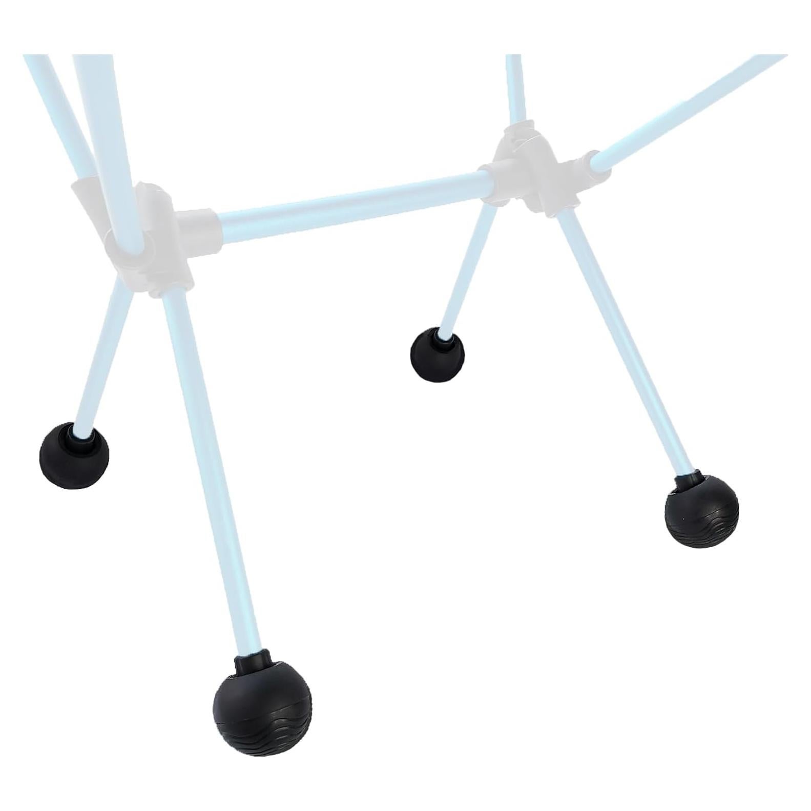 Pies de silla de camping TAGUTA 13mm goma antideslizante