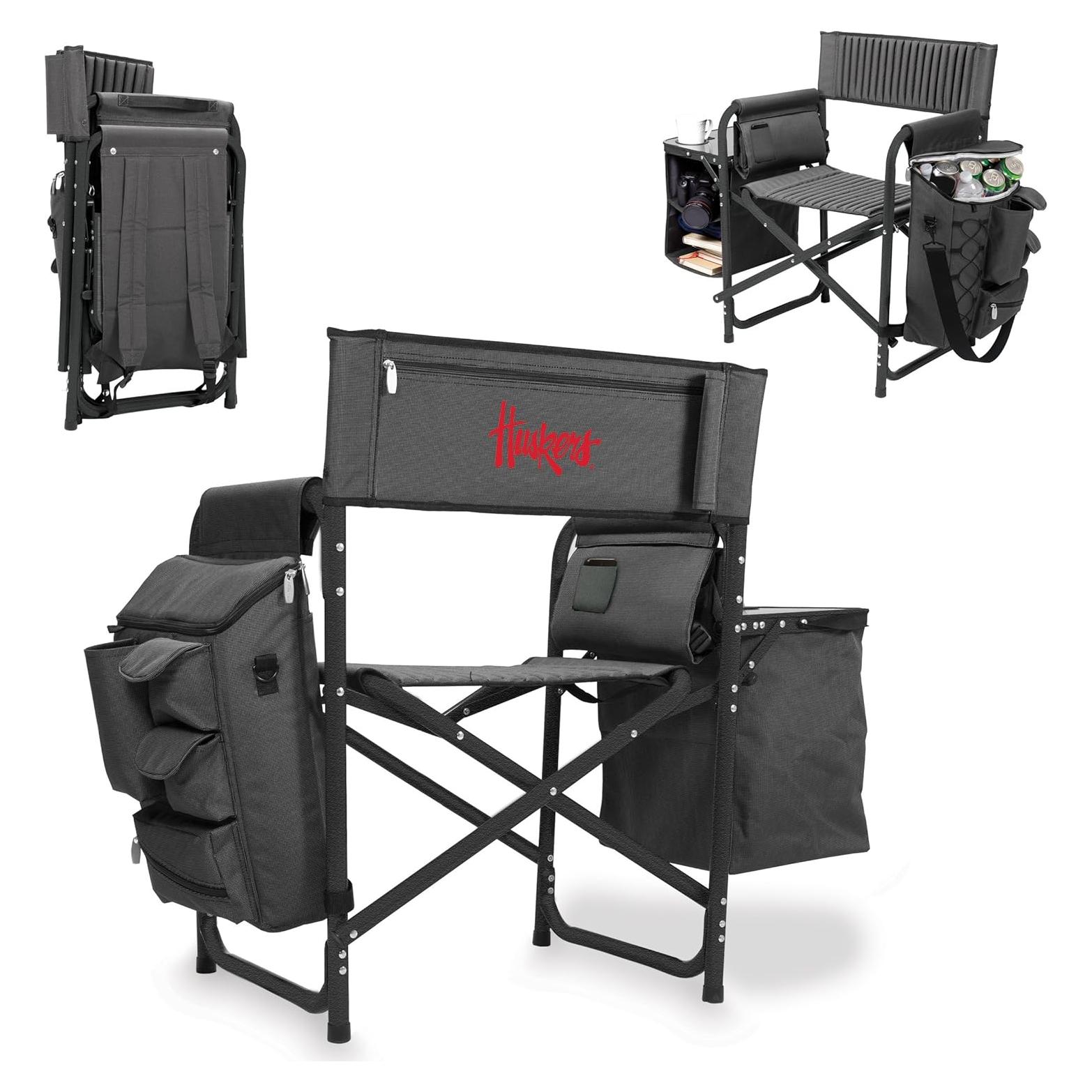 Silla de Camping Plegable Picnic Time Fusion con Enfriador