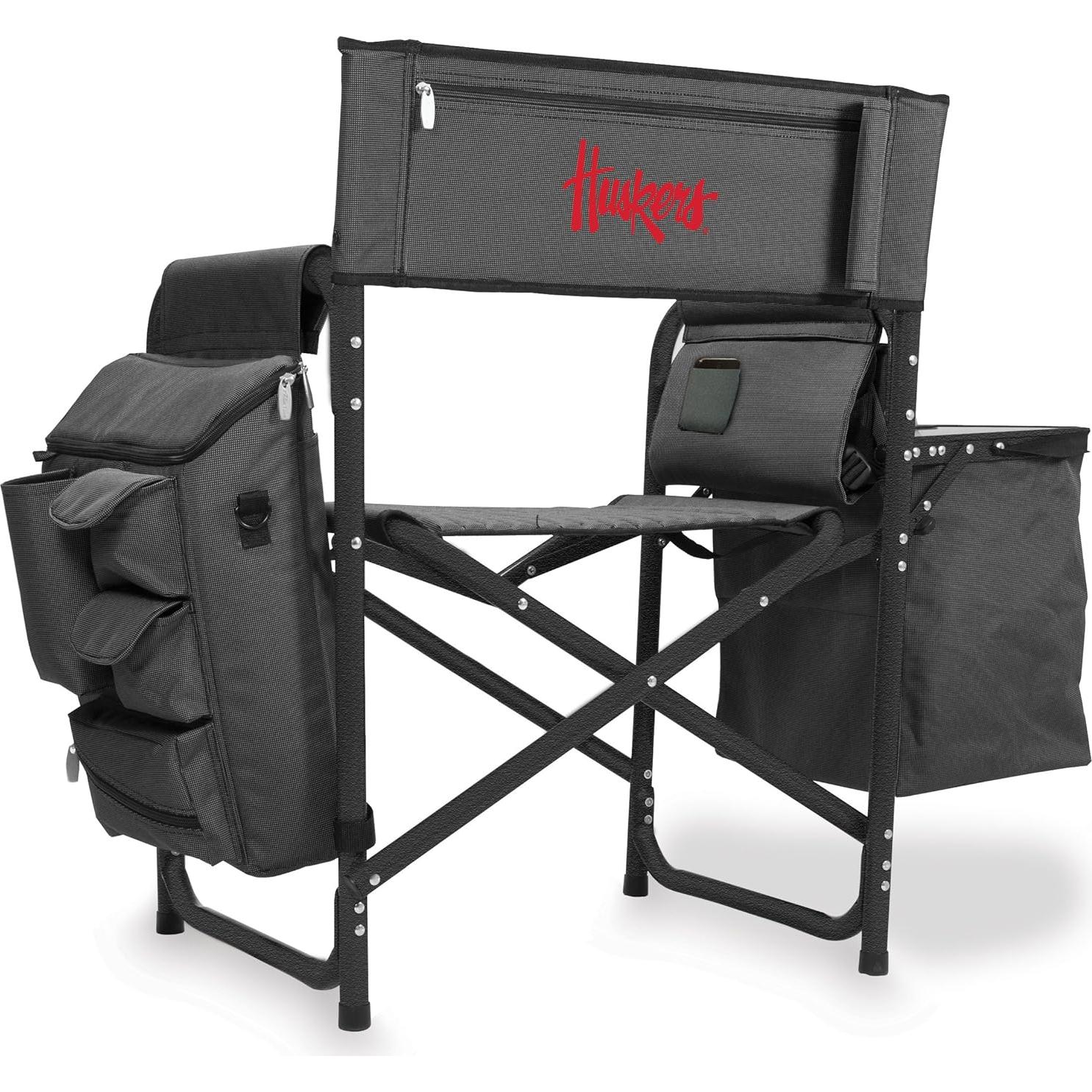 Silla de Camping Plegable Picnic Time Fusion con Enfriador