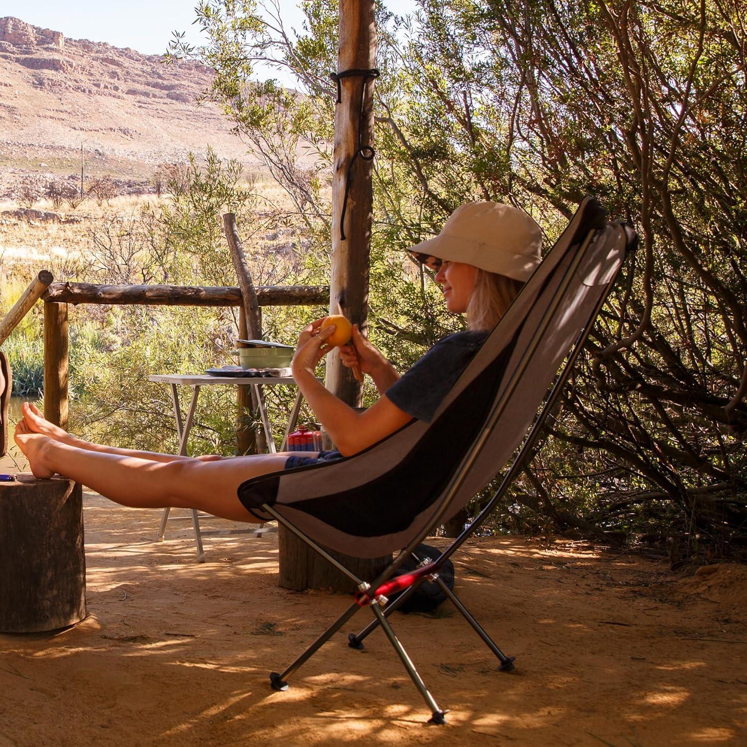 Silla de Camping Plegable Naturehike YL06-GN Gris 150kg