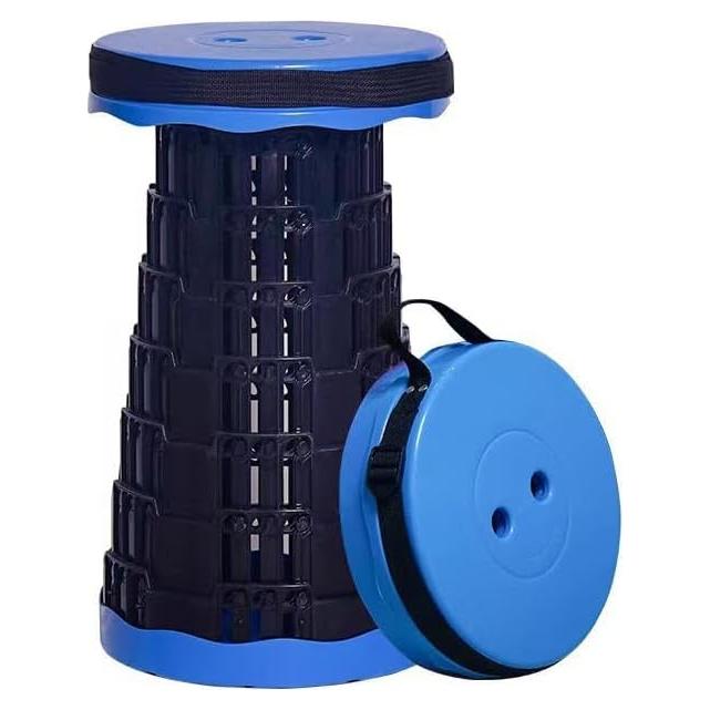 Silla de Camping Plegable CXHSFNAL Azul 181.44 kg Ajustable