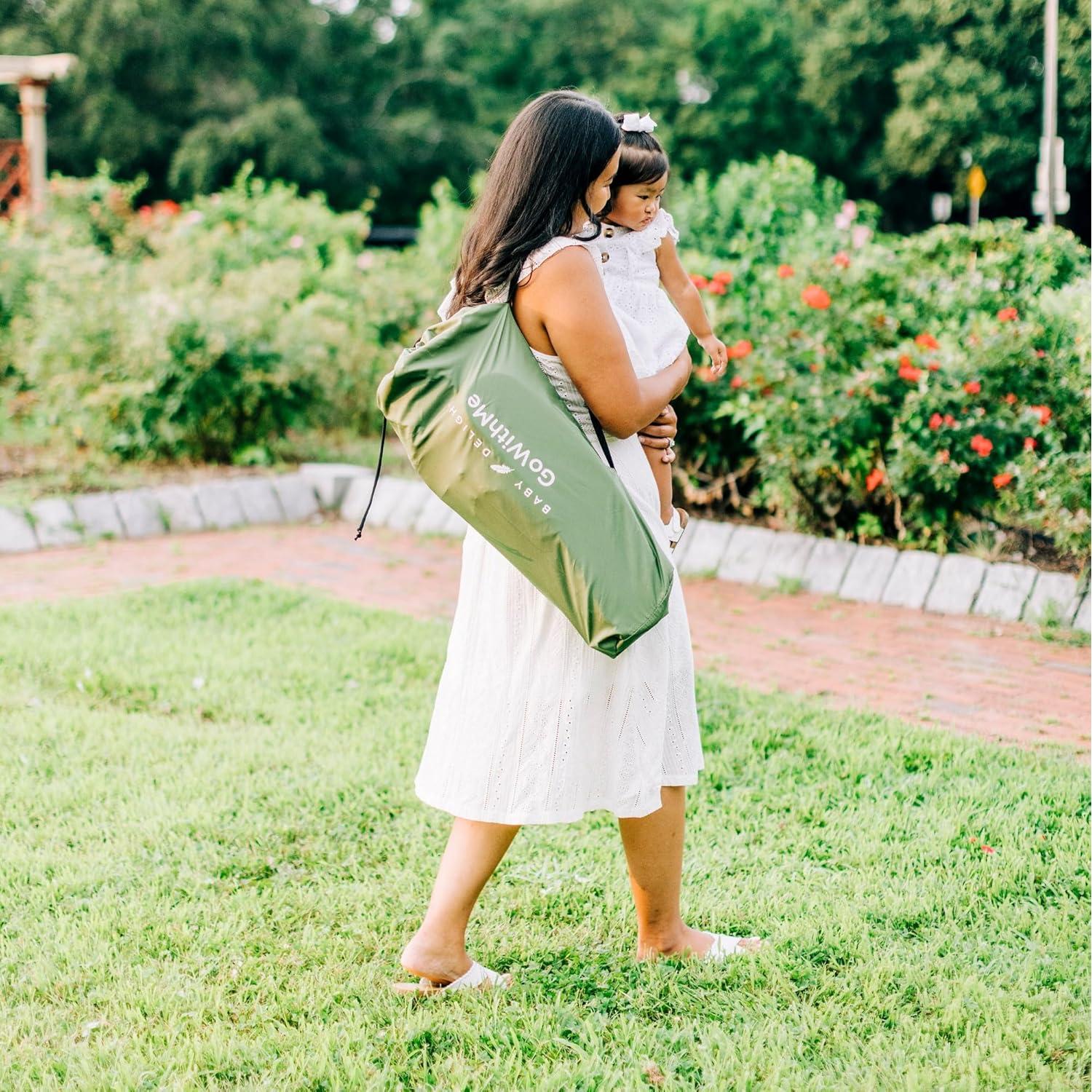 Silla Portátil Baby Delight Go With Me Venture Verde Musgo