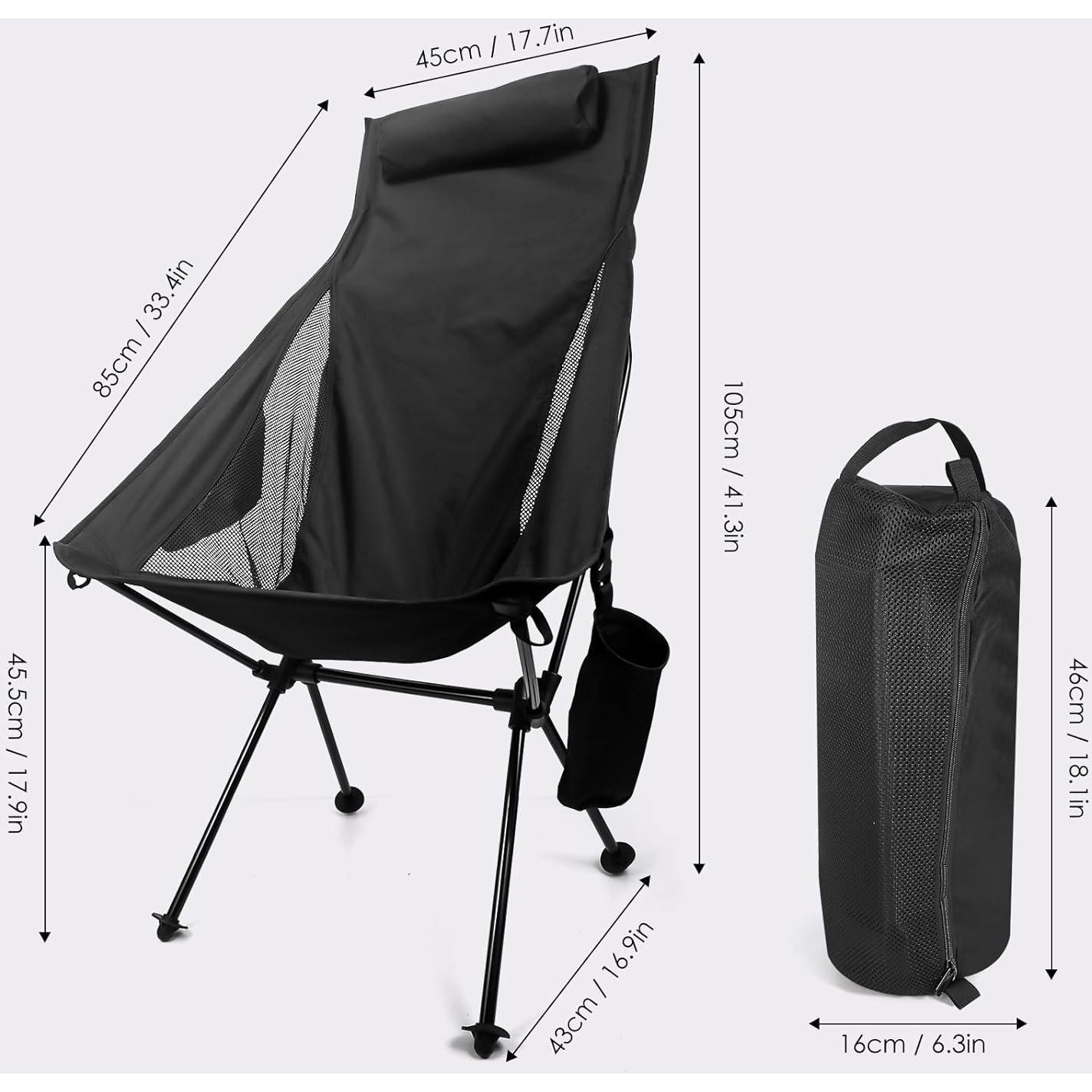 Silla de Camping Plegable ShellBr8ker, Ligera y Compacta