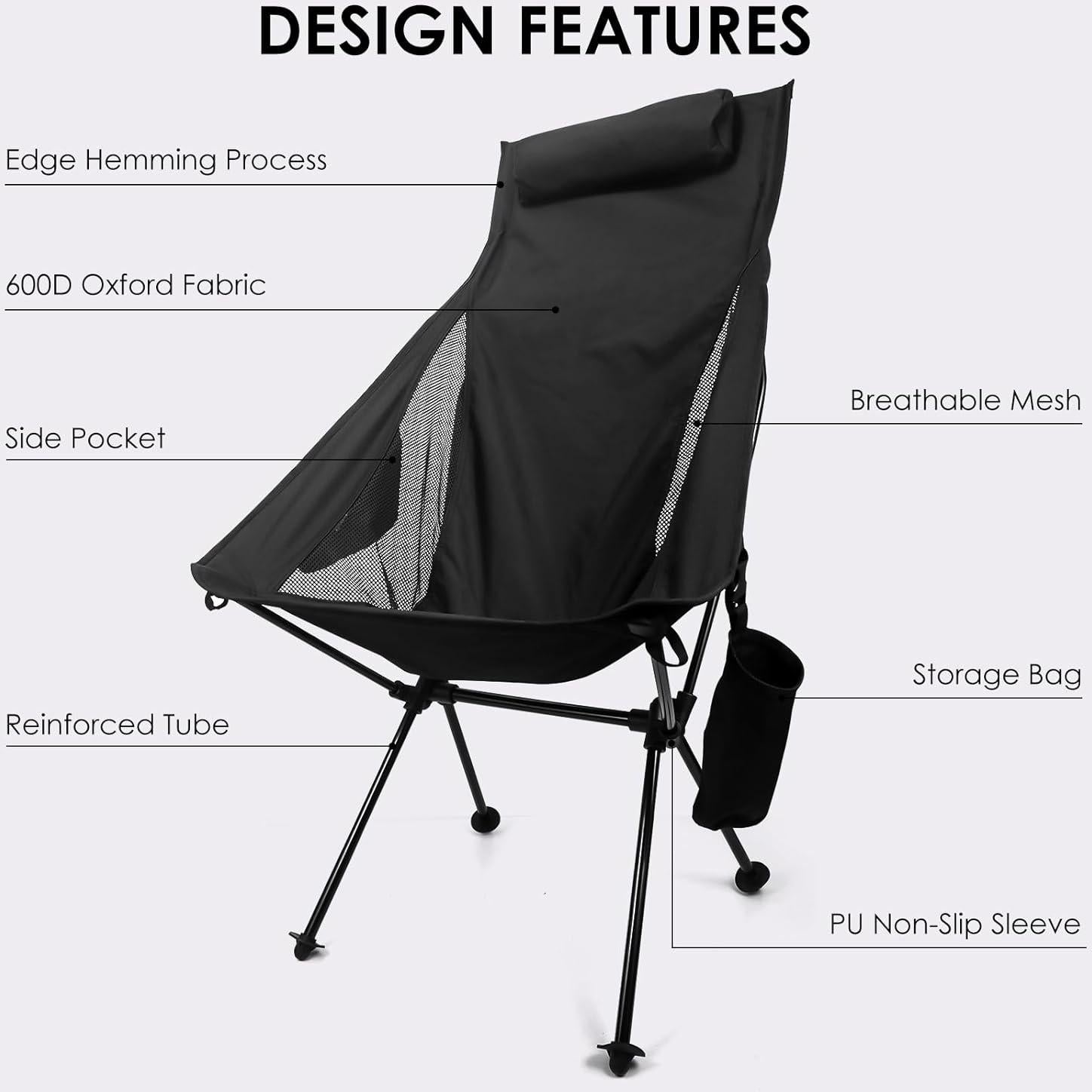Silla de Camping Plegable ShellBr8ker, Ligera y Compacta