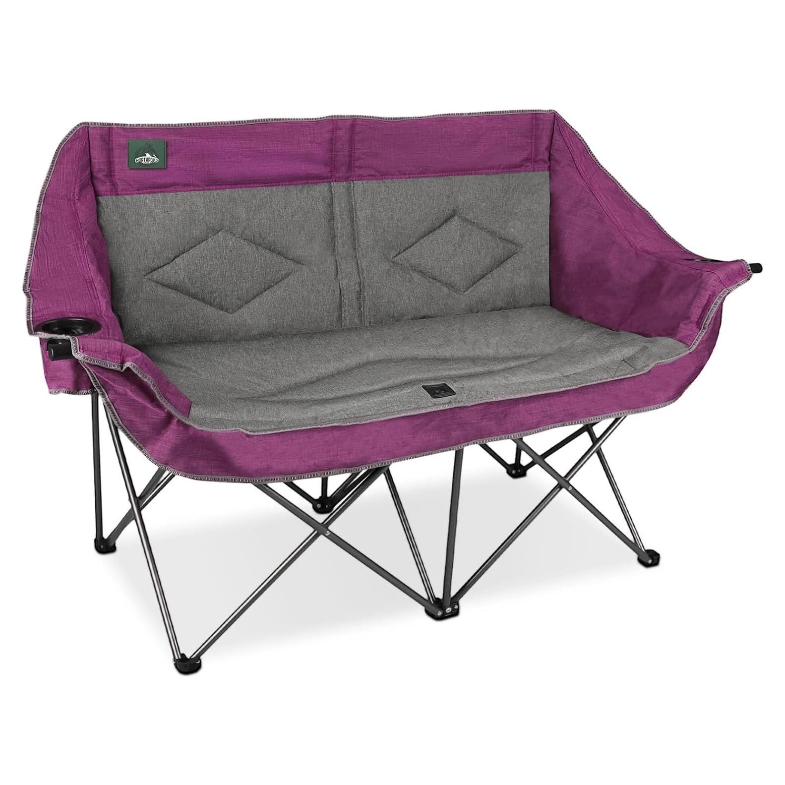 Silla de Camping Doble Plegable Northroad Loveseat 272 kg
