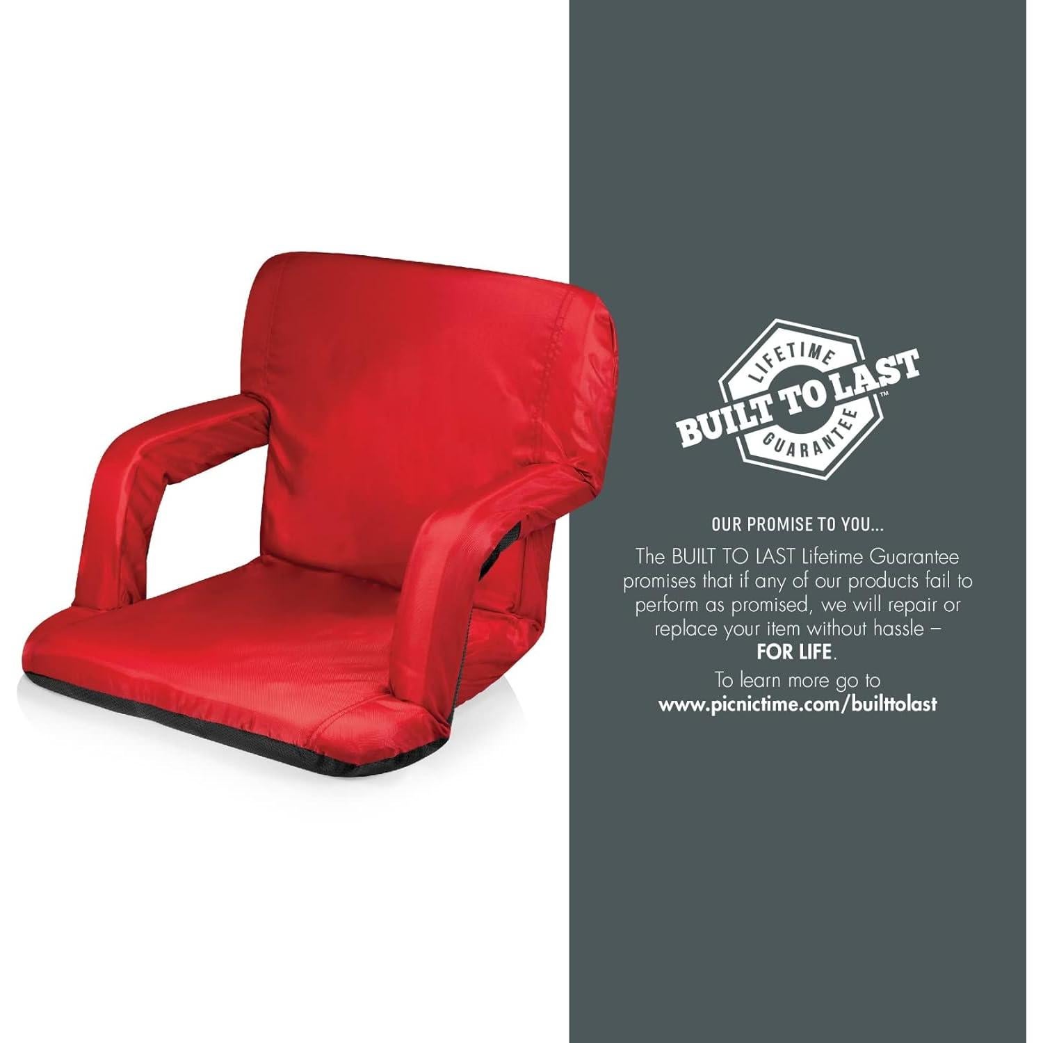 Silla Reclinable Portátil Picnic Time NFL San Francisco 49ers
