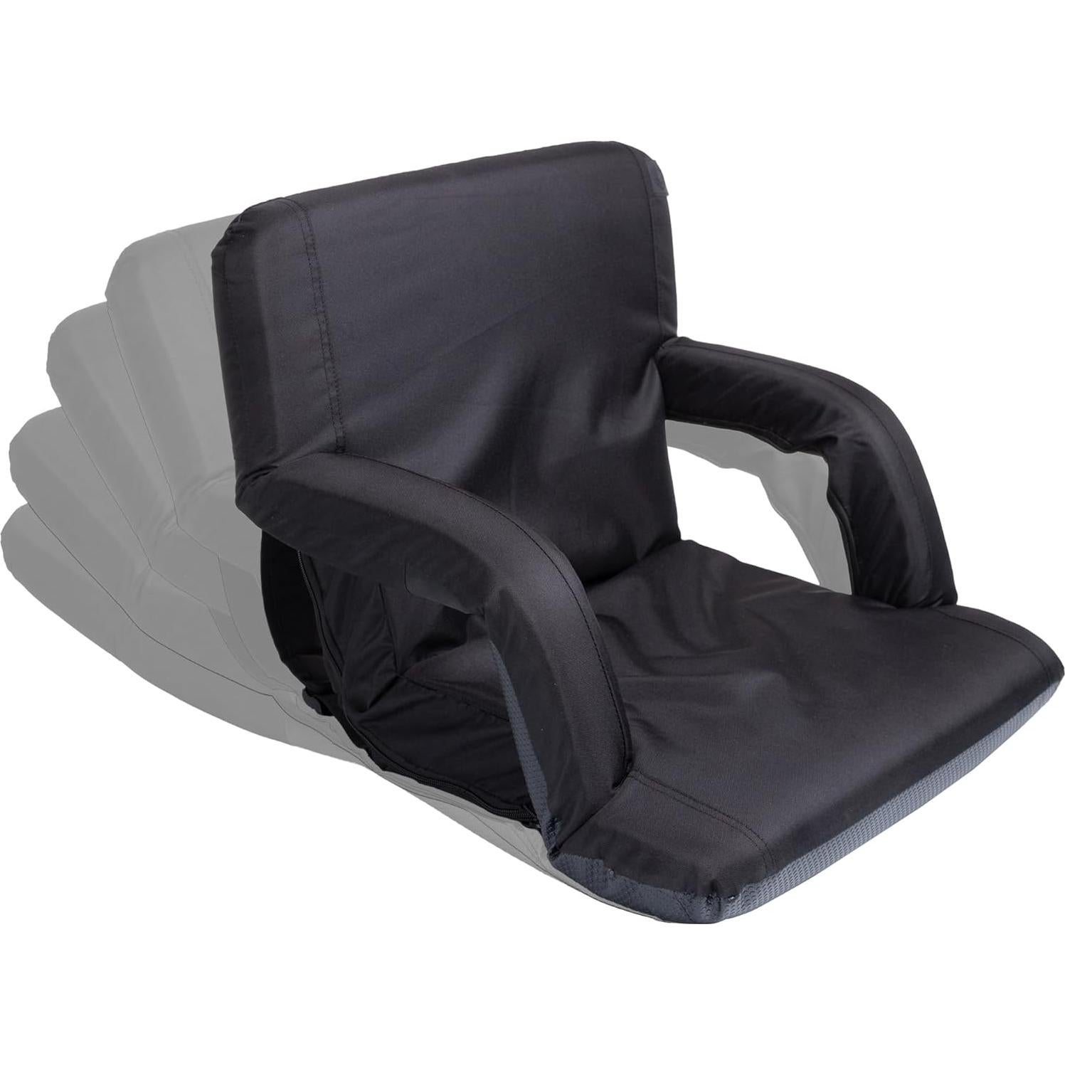 Silla de Estadio Reclinable Picnic Time Ventura Negra