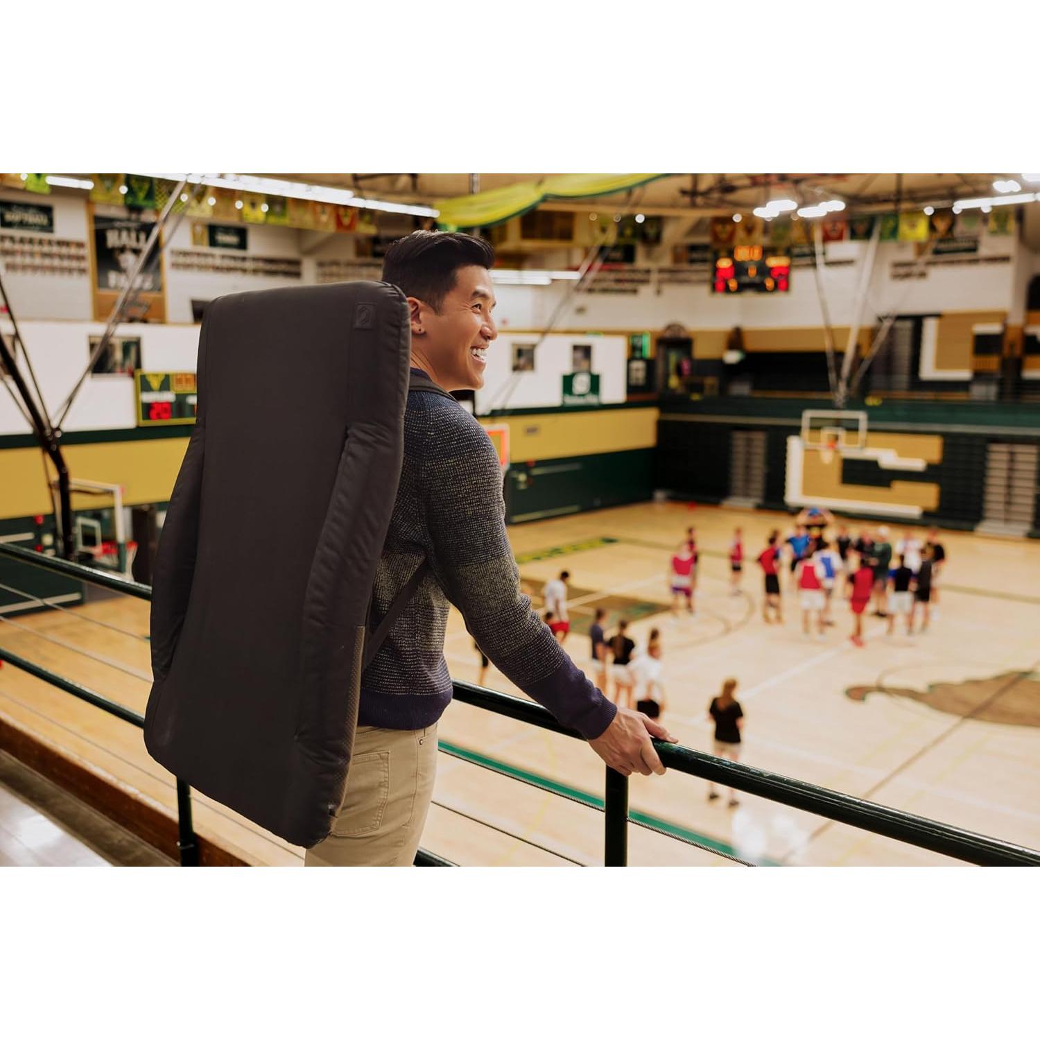 Silla Reclinable Portátil NCAA Ventura Picnic Time Negra