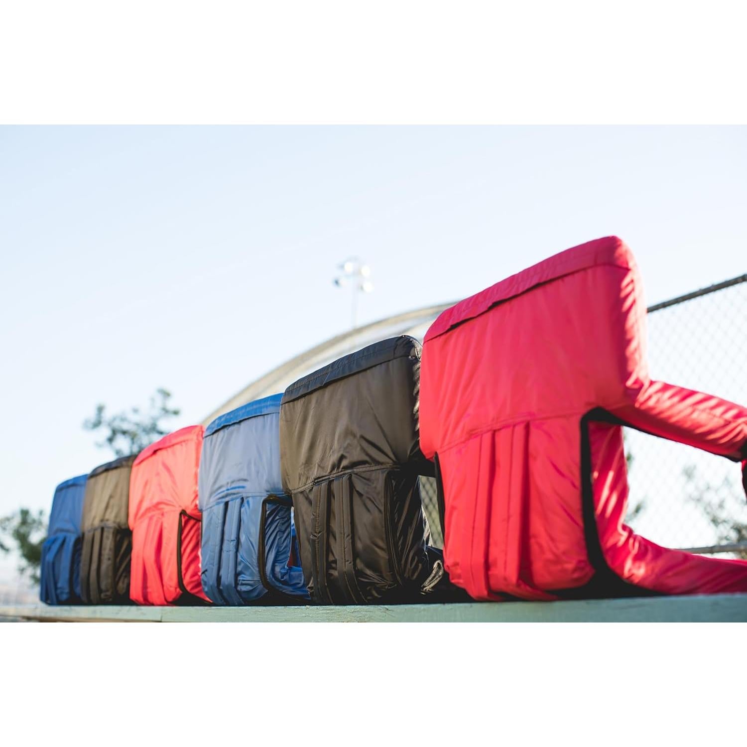 Silla Reclinable Portátil NCAA Ventura Picnic Time Negra