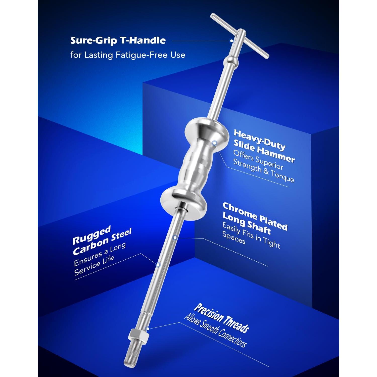 Conjunto Extractores Martillo Deslizante Orion 9 Vías 7,79 kg