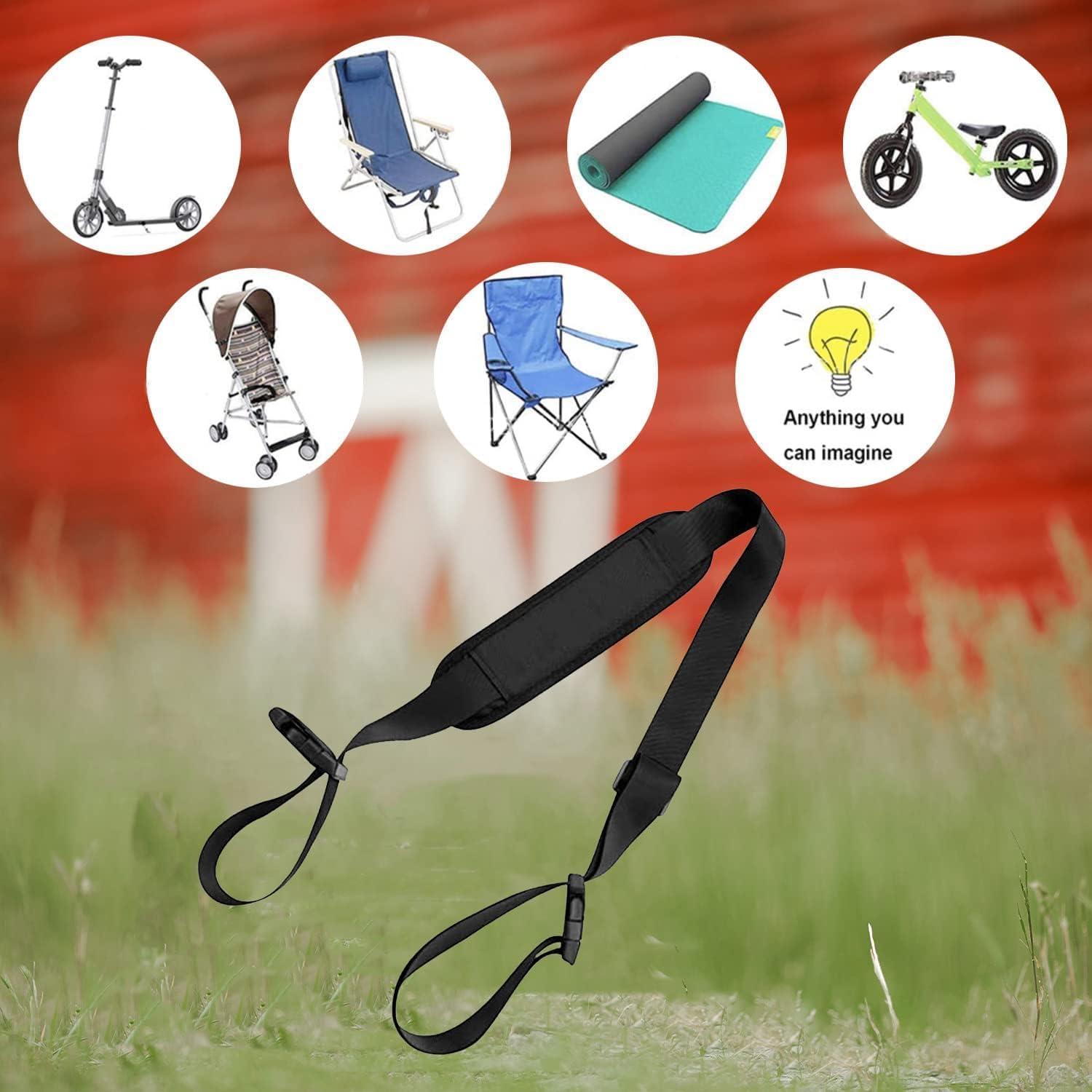 Paquete de 2 correas de transporte Sewzig para silla de playa