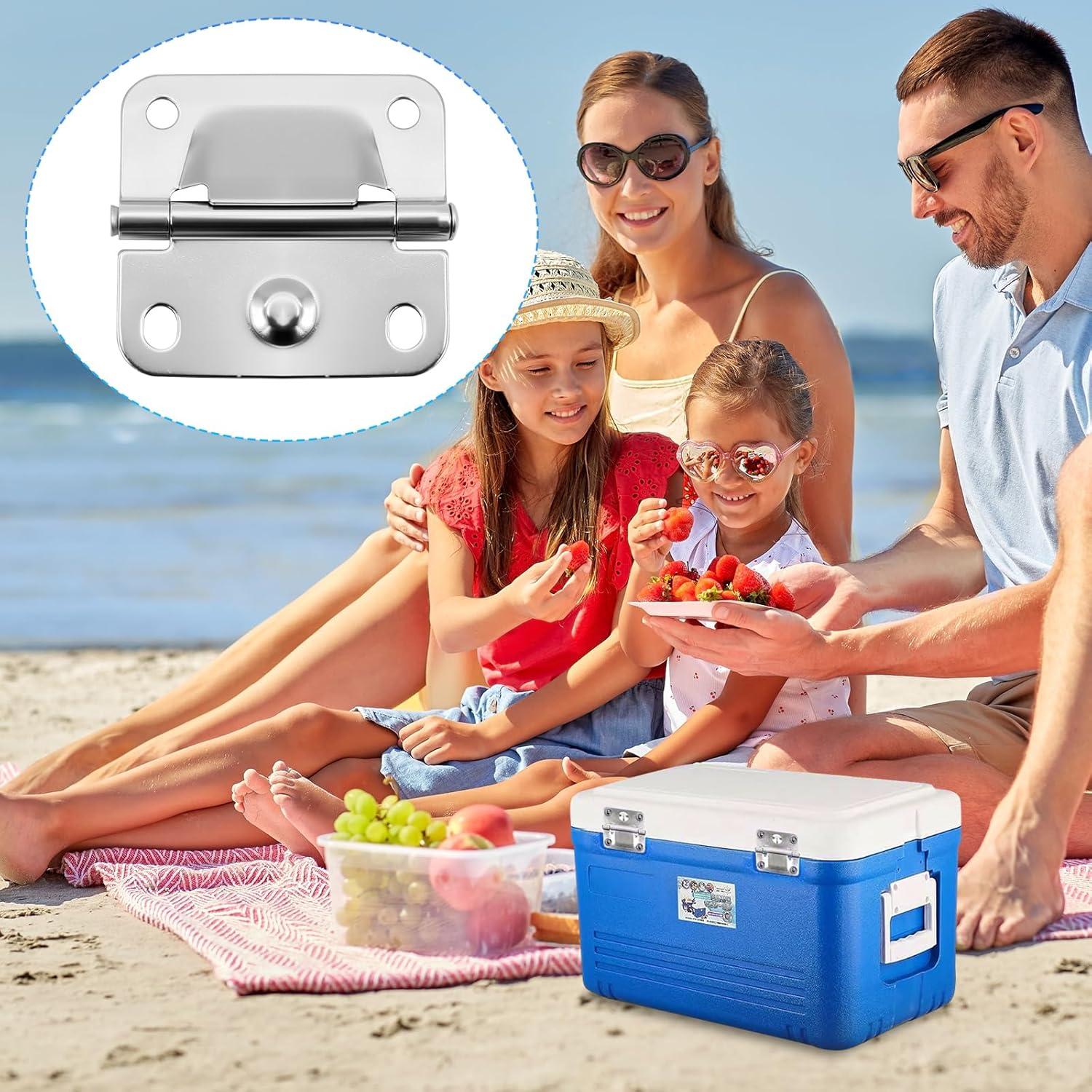 Bisagra de Acero Inoxidable PWEOW para Cooler Coleman 5235 6262