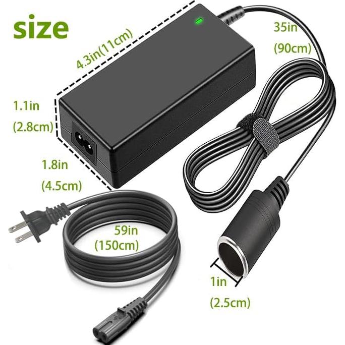 Adaptador de Corriente 12V para Enfriador Coleman 5232 - 348g