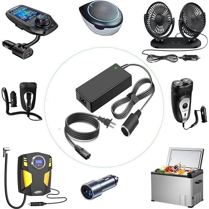 Adaptador de Corriente 12V para Enfriador Coleman 5232 - 348g