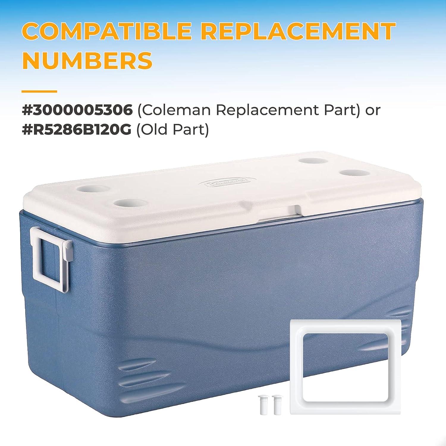 Reemplazo Mango Cooler Coleman Pokin 12.7x11.4cm Doble Capa