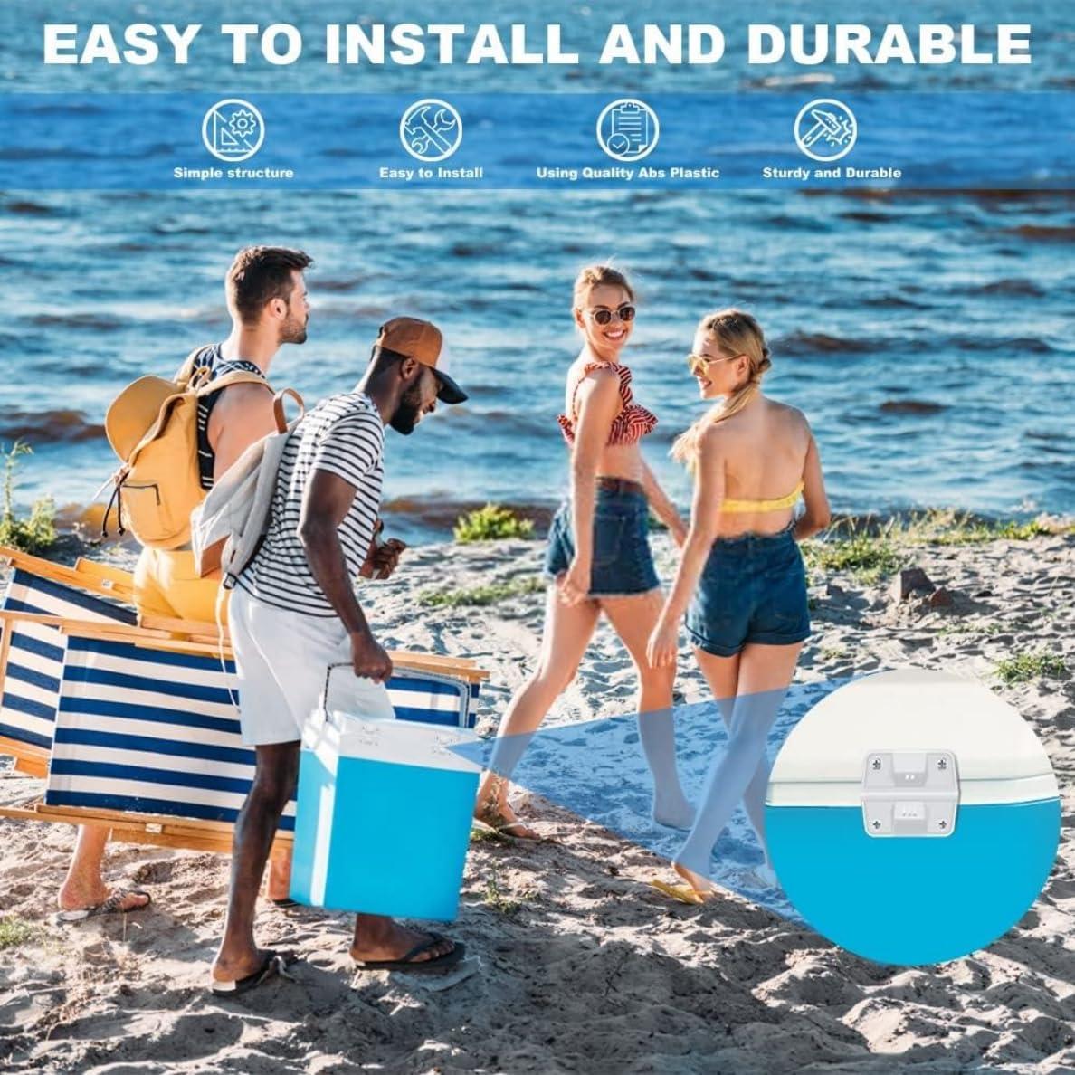 Juego de bisagras y tornillos PMCAF para enfriadores Coleman