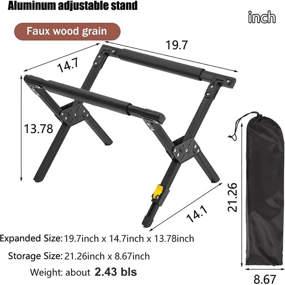 Soporte Plegable para Nevera LIWSHWZ con Bolsa de Transporte