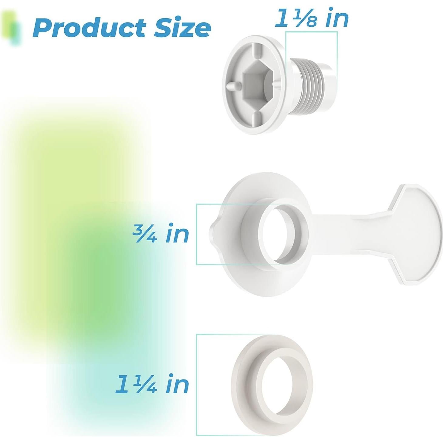 Reemplazo tapón drenaje enfriador Coleman R5214D607G 2.54 cm