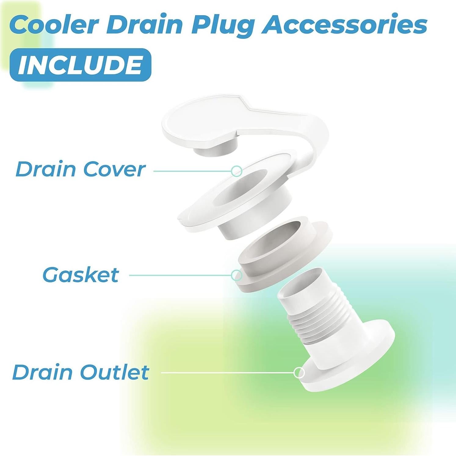Reemplazo tapón drenaje enfriador Coleman R5214D607G 2.54 cm