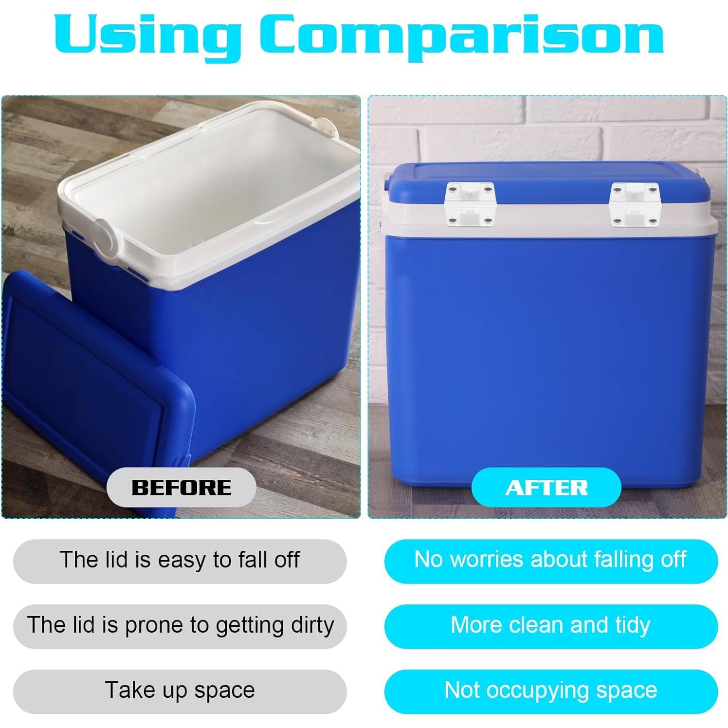 Bisagras de Reemplazo FOJOO para Enfriadores Coleman - ABS Duradero