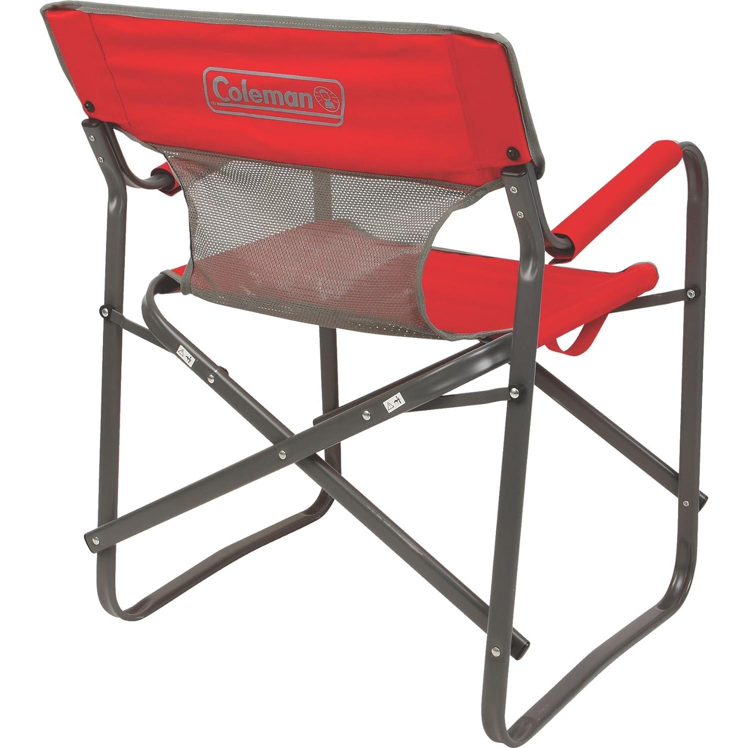 Silla Plegable Coleman Outpost Breeze + Mesa Camping Aluminio