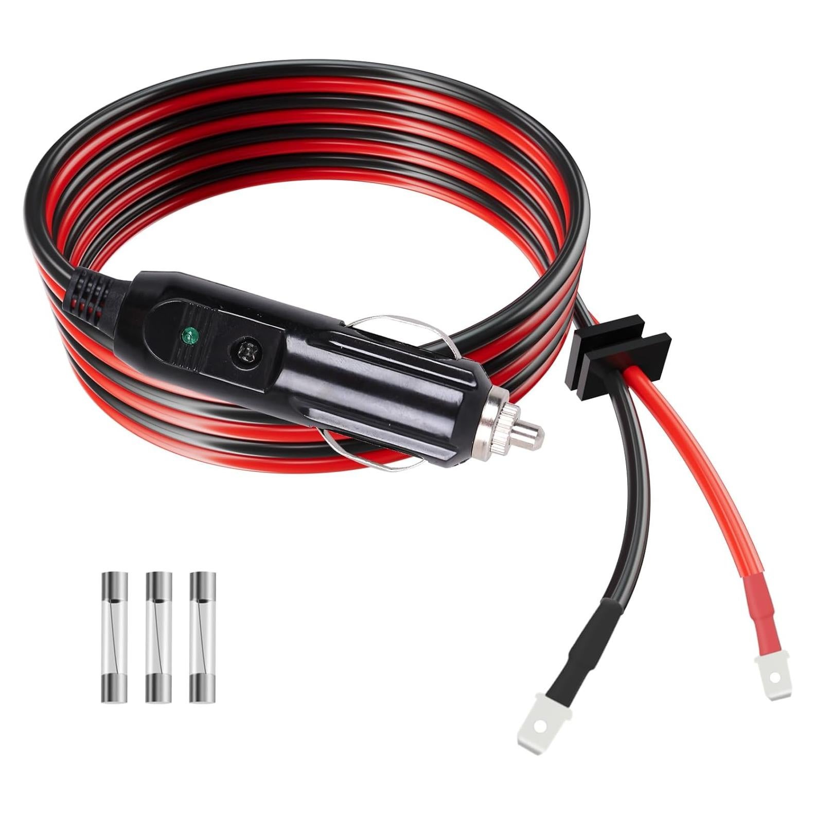 Cable de Reemplazo 12V/24V Basysion para Enfriador Coleman 8 pies