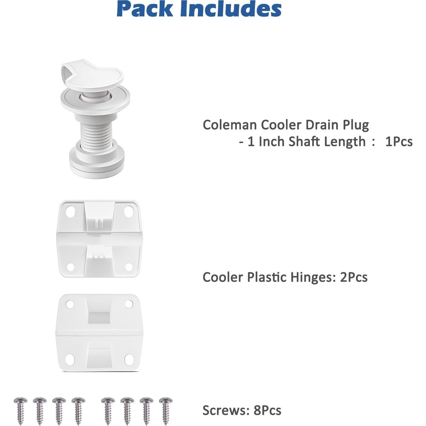 Kit de Piezas de Repuesto para Cooler Coleman ORTREE