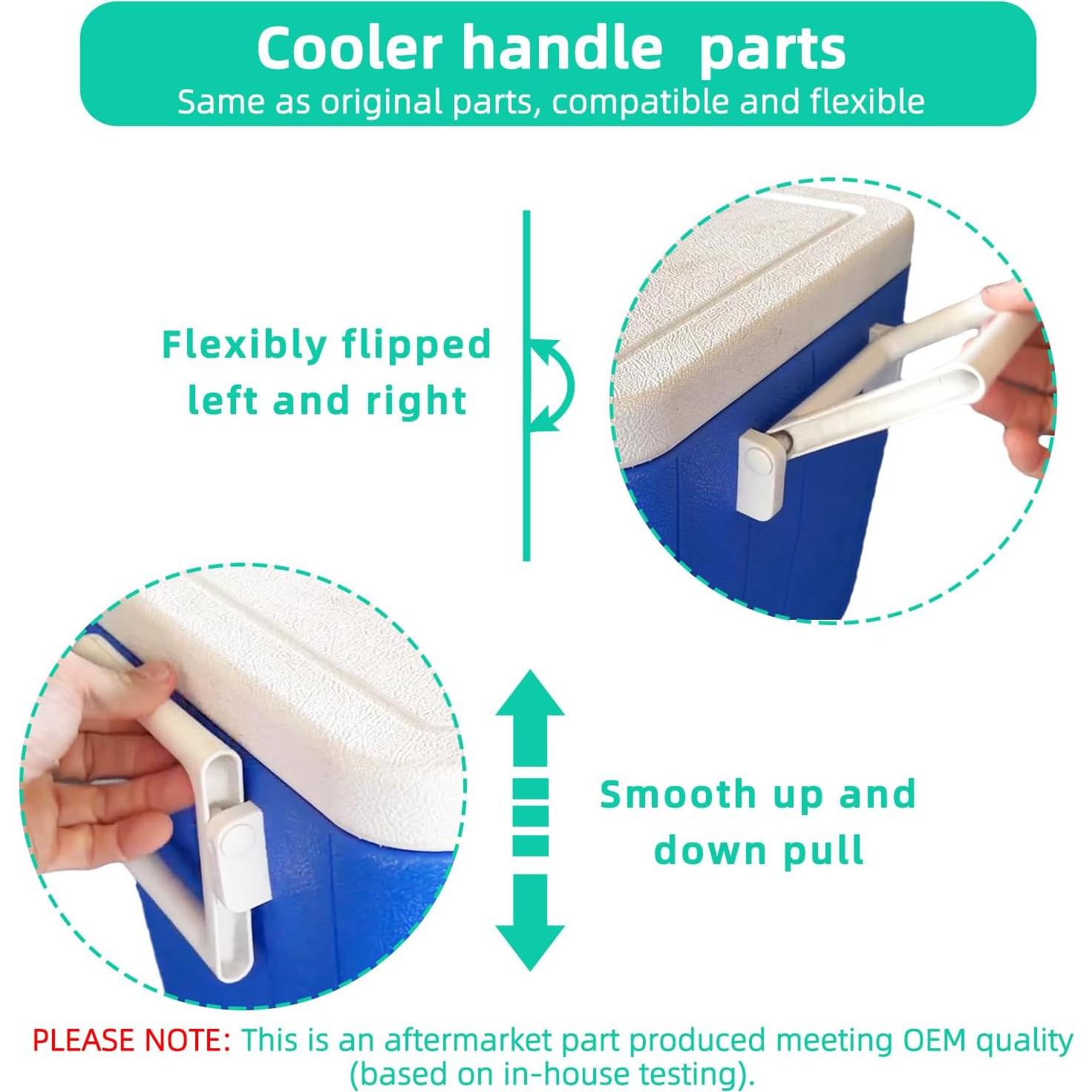 Kit de Reemplazo de Mango Jexobox para Cooler Coleman Xtreme