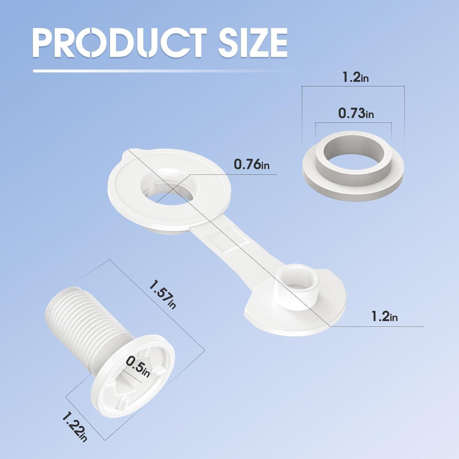 Kit de Tapones de Drenaje para Neveras PROSOCOOL 2 Unidades