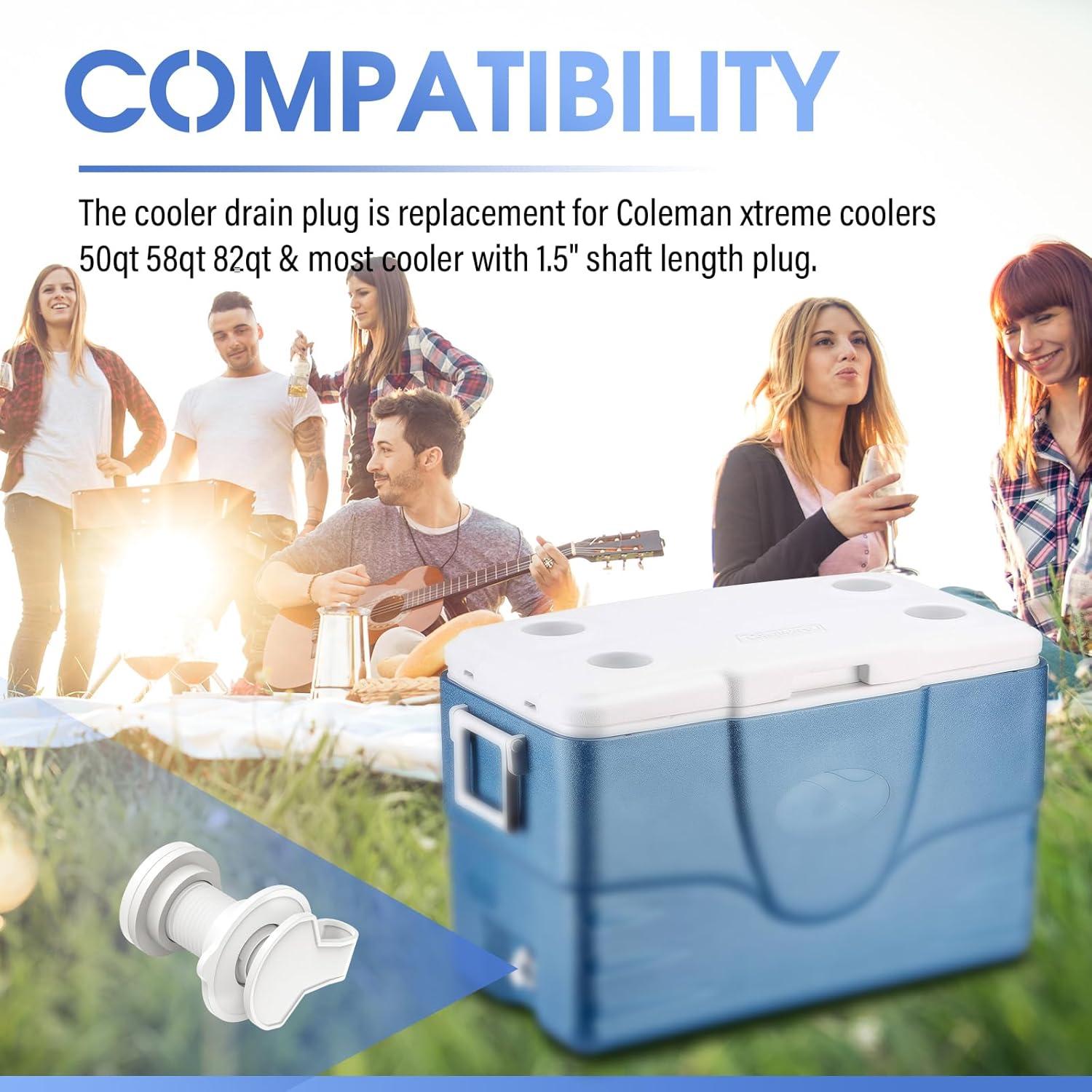 Kit de Tapones de Drenaje para Neveras PROSOCOOL 2 Unidades