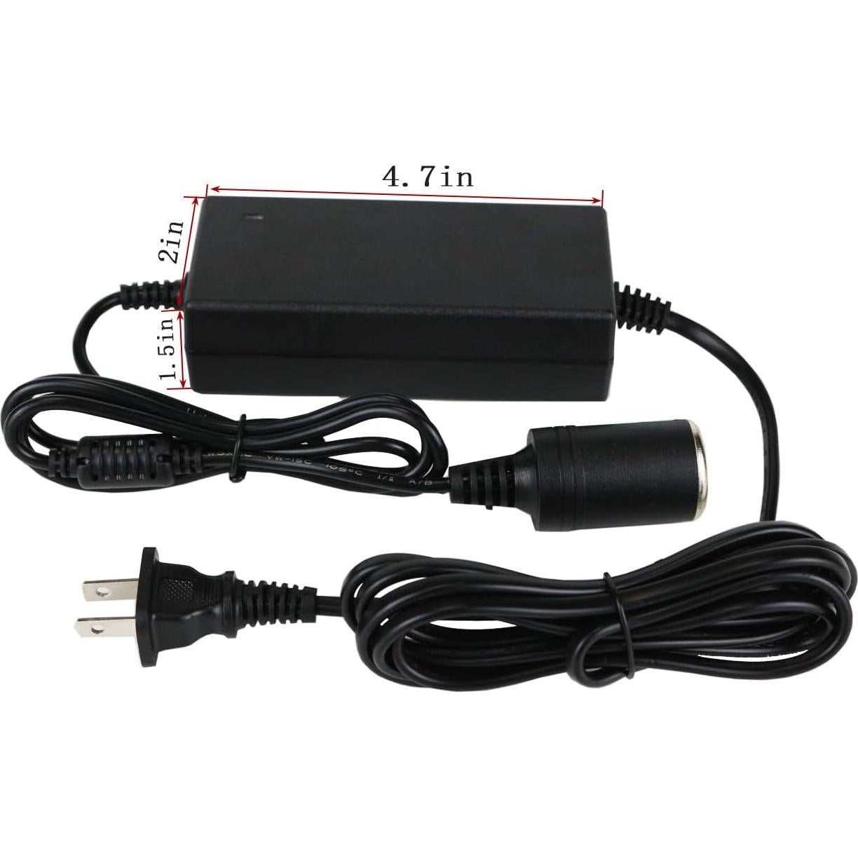 Adaptador de Corriente 12V 5A WSVOLLIS para Enfriador Coleman