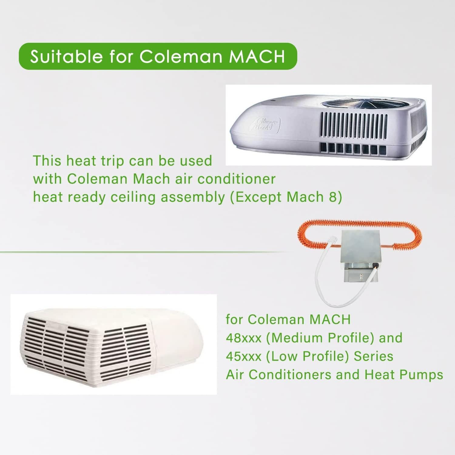 Conjunto de Calefacción Eléctrico Zymurgoes 9233A4551 para A/C