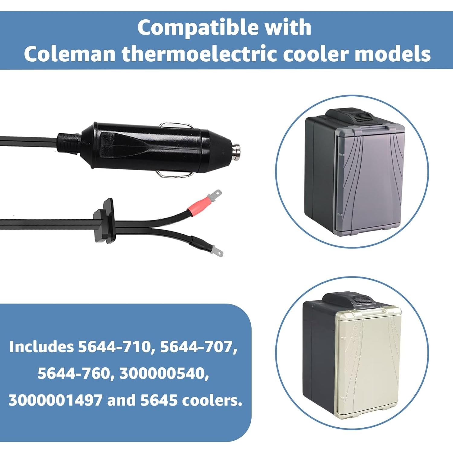 Cable de Alimentación 12V Norward para Enfriador Coleman