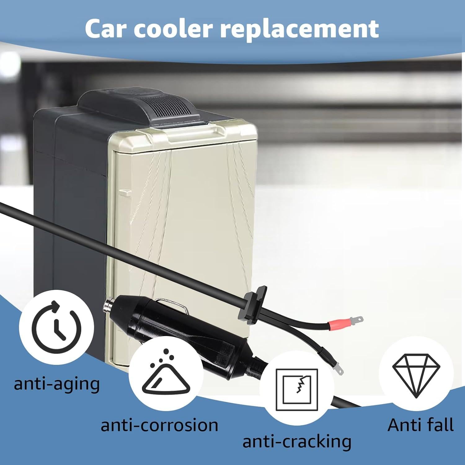 Cable de Alimentación 12V Norward para Enfriador Coleman