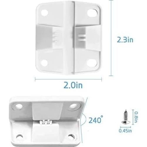 Bisagras de Reemplazo para Cooler Coleman - 6 Piezas + 24 Tornillos