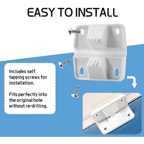 Bisagras de Reemplazo para Cooler Coleman - 6 Piezas + 24 Tornillos