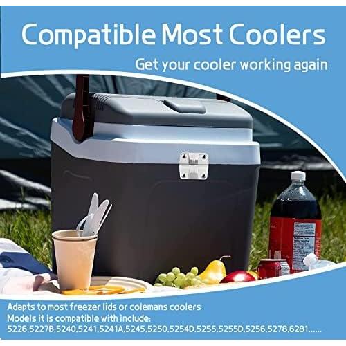 Bisagras de Reemplazo para Cooler Coleman - 6 Piezas + 24 Tornillos