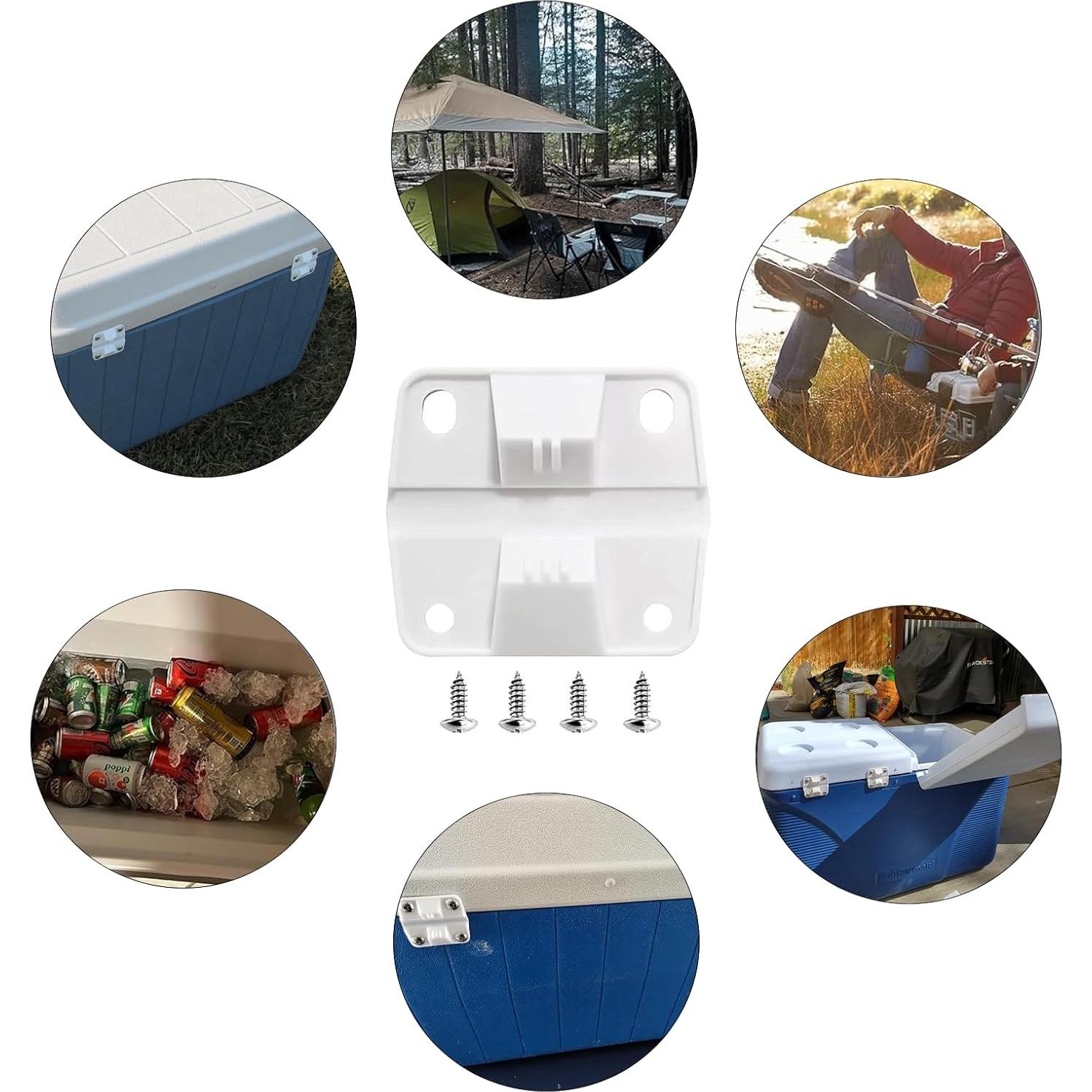 Bisagras de Plástico Afriod para Enfriadores Coleman - 4 Piezas