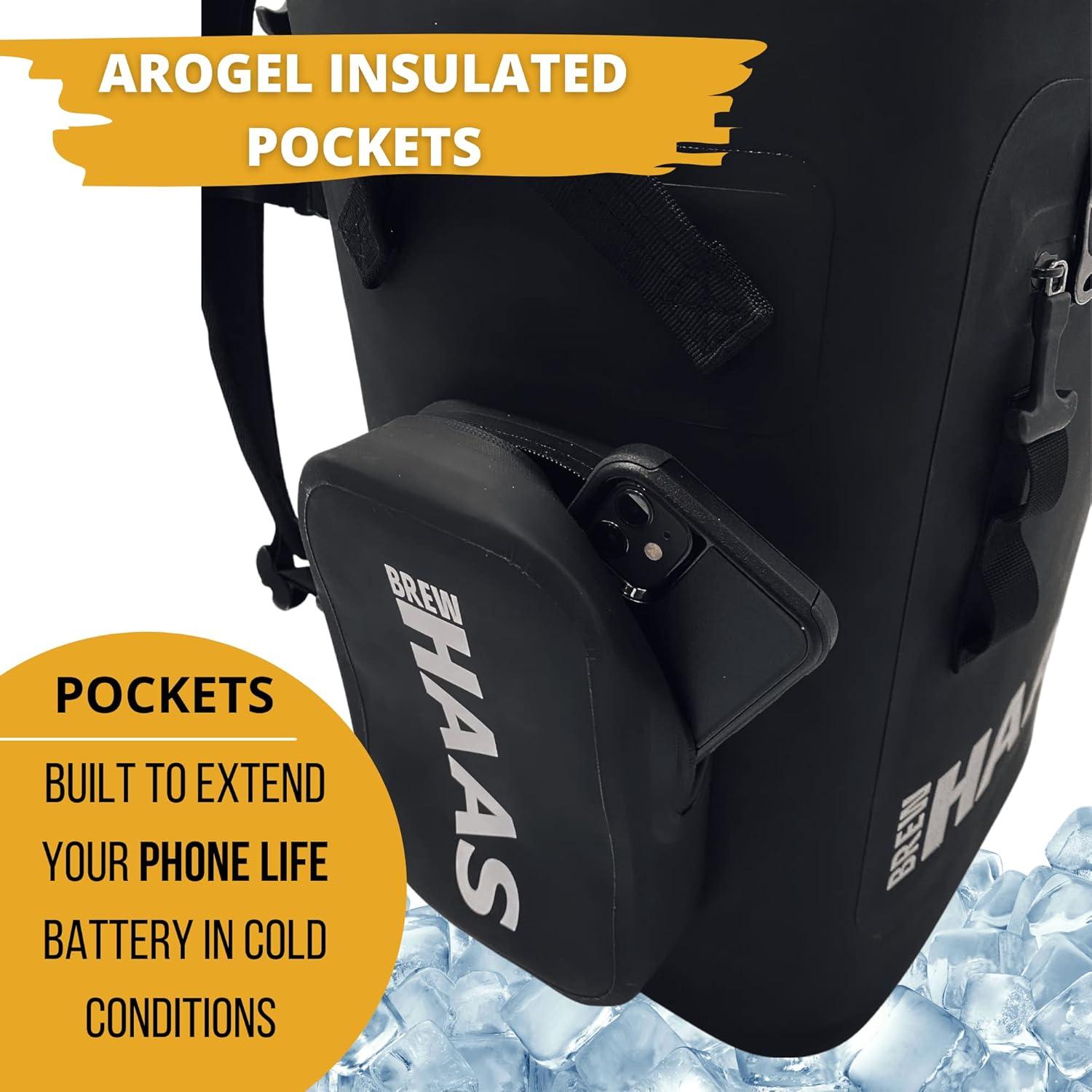 Mochila Enfriadora Aislada BREW HAAS para 36 Latas - Impermeable